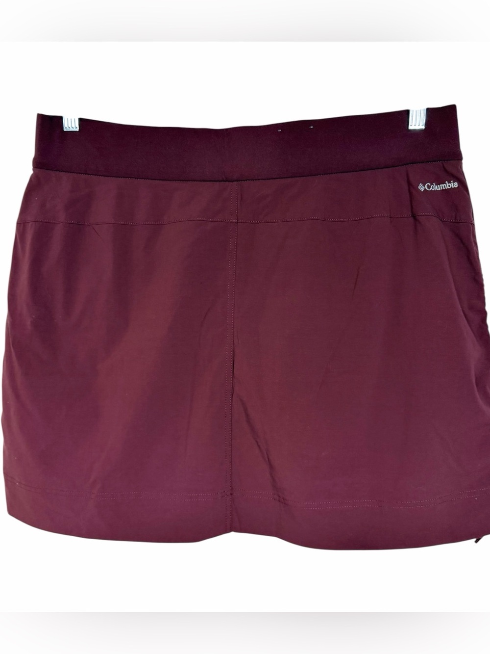 Columbia Anytime Casual Omni Maroon Wine Hiking Golf Travel Skort XL - Picture 3 of 10
